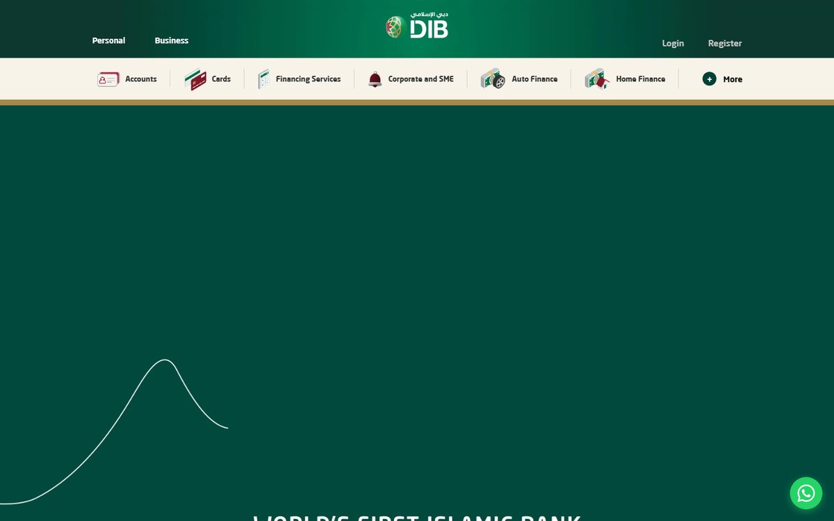 Dubai Islamic Bank Pakistan website